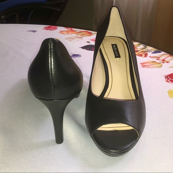 Alex Marie’s Peep Toe Leather Heels - Picture 5 of 7